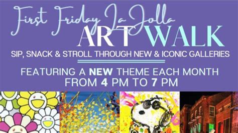 first friday la jolla art walk|la jolla art show 2023.